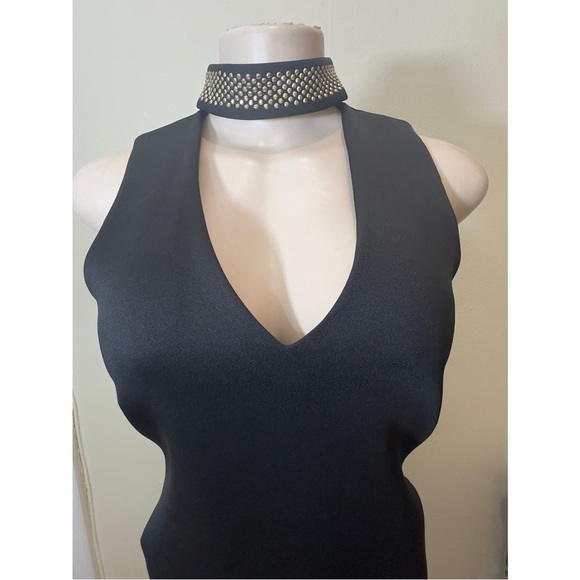 NWOT Calvin Klein Black Midi Dress - Picture 6 of 13